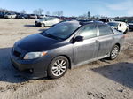 2010 Toyota Corolla Base Gray vin: 1NXBU4EE7AZ375396