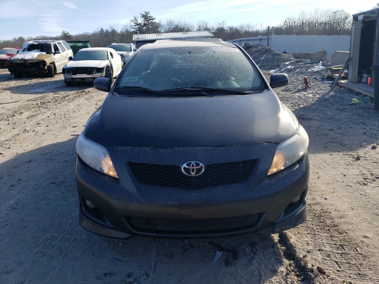 2010 Toyota Corolla Base Gray vin: 1NXBU4EE7AZ375396