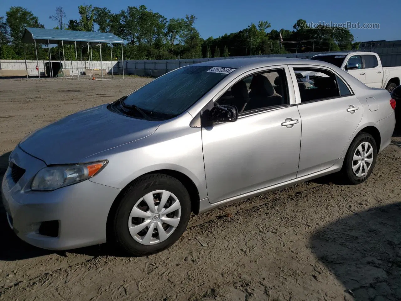 2010 Toyota Corolla Base Silver vin: 1NXBU4EE8AZ169276