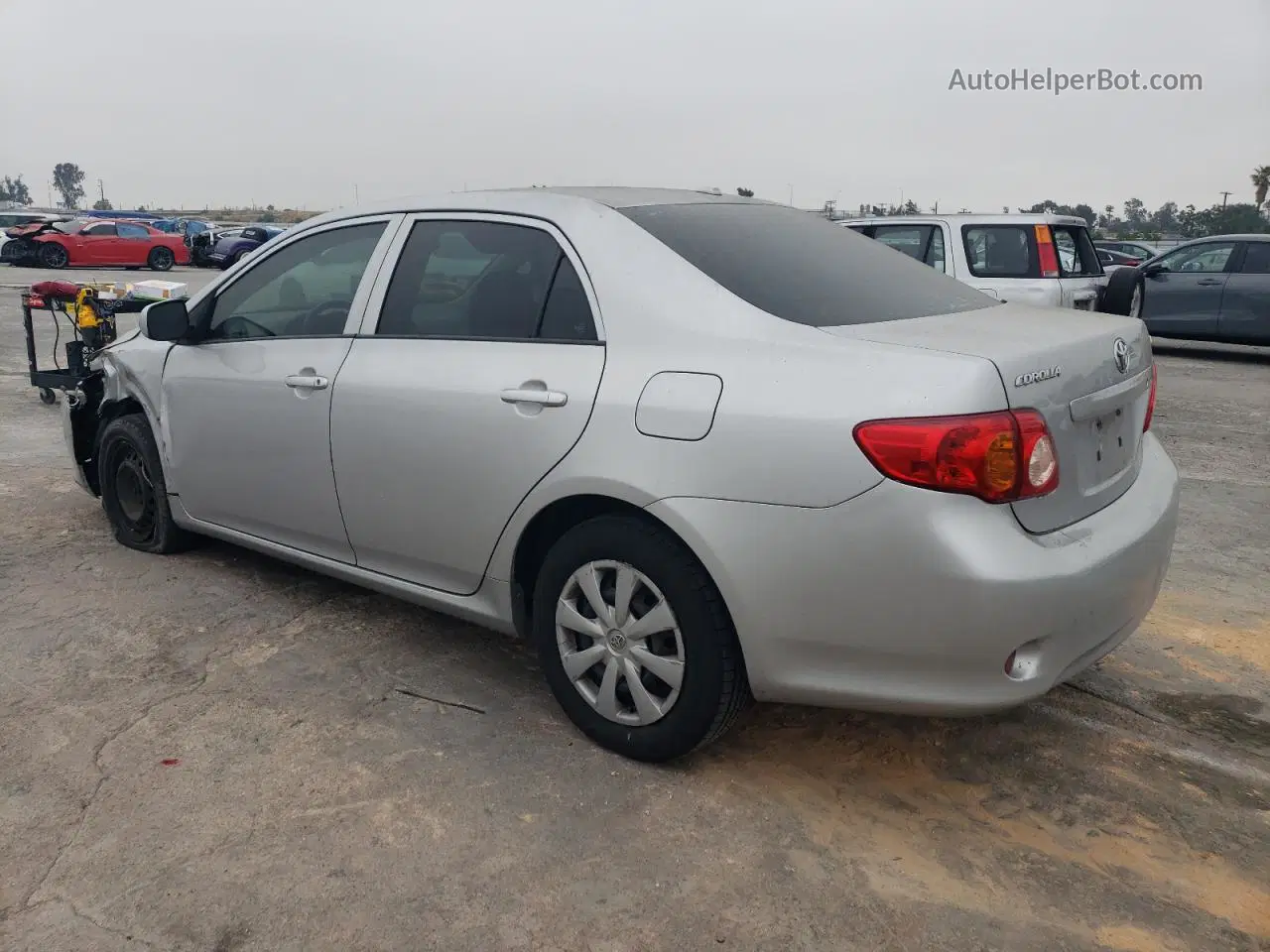 2010 Toyota Corolla Base Silver vin: 1NXBU4EE8AZ178009