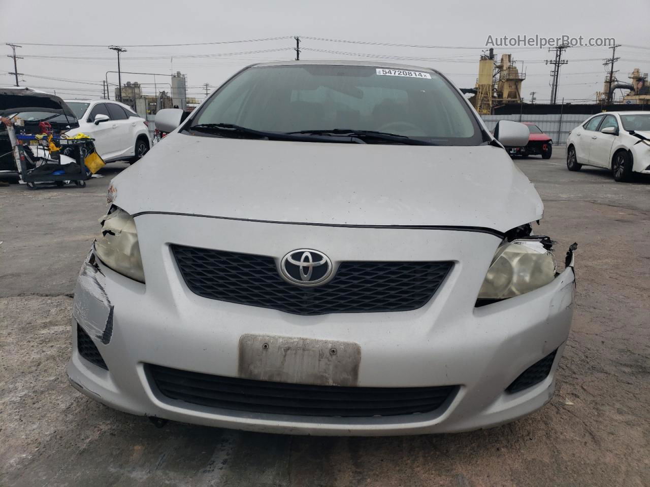 2010 Toyota Corolla Base Silver vin: 1NXBU4EE8AZ178009