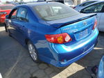 2010 Toyota Corolla Base Blue vin: 1NXBU4EE8AZ196476