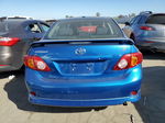 2010 Toyota Corolla Base Blue vin: 1NXBU4EE8AZ196476