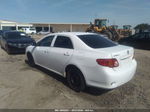 2010 Toyota Corolla   White vin: 1NXBU4EE8AZ229749