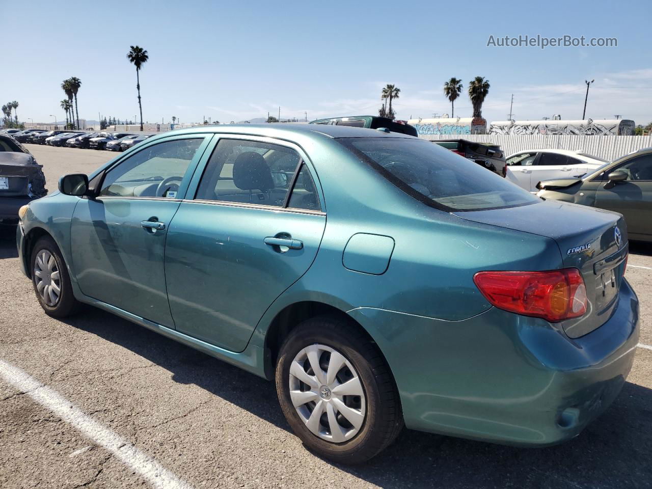 2010 Toyota Corolla Base Teal vin: 1NXBU4EE8AZ256109