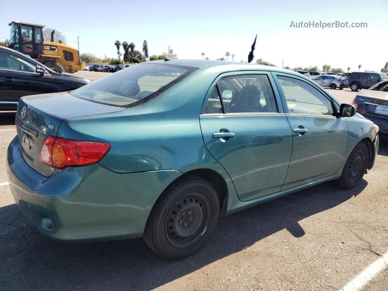 2010 Toyota Corolla Base Teal vin: 1NXBU4EE8AZ256109