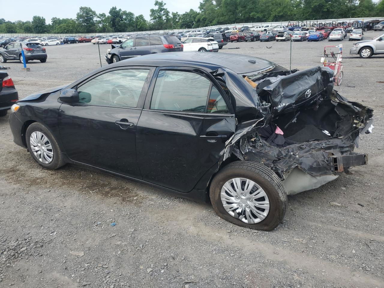 2010 Toyota Corolla Base Black vin: 1NXBU4EE8AZ259074