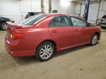 2010 Toyota Corolla Base Red vin: 1NXBU4EE8AZ266381