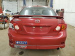 2010 Toyota Corolla Base Red vin: 1NXBU4EE8AZ266381