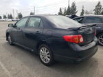 2010 Toyota Corolla Base Black vin: 1NXBU4EE8AZ291331