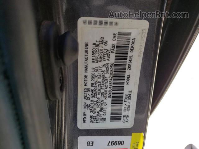 2010 Toyota Corolla Base Серый vin: 1NXBU4EE8AZ308256