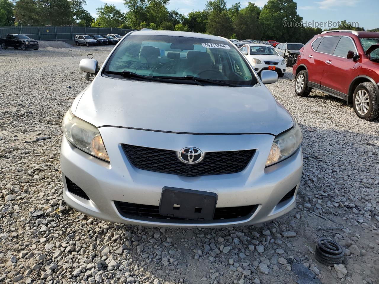 2010 Toyota Corolla Base Silver vin: 1NXBU4EE8AZ330970