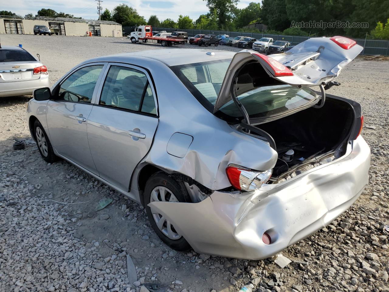 2010 Toyota Corolla Base Silver vin: 1NXBU4EE8AZ330970