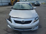 2010 Toyota Corolla Base Silver vin: 1NXBU4EE8AZ375505