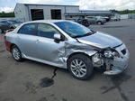 2010 Toyota Corolla Base Silver vin: 1NXBU4EE8AZ375505