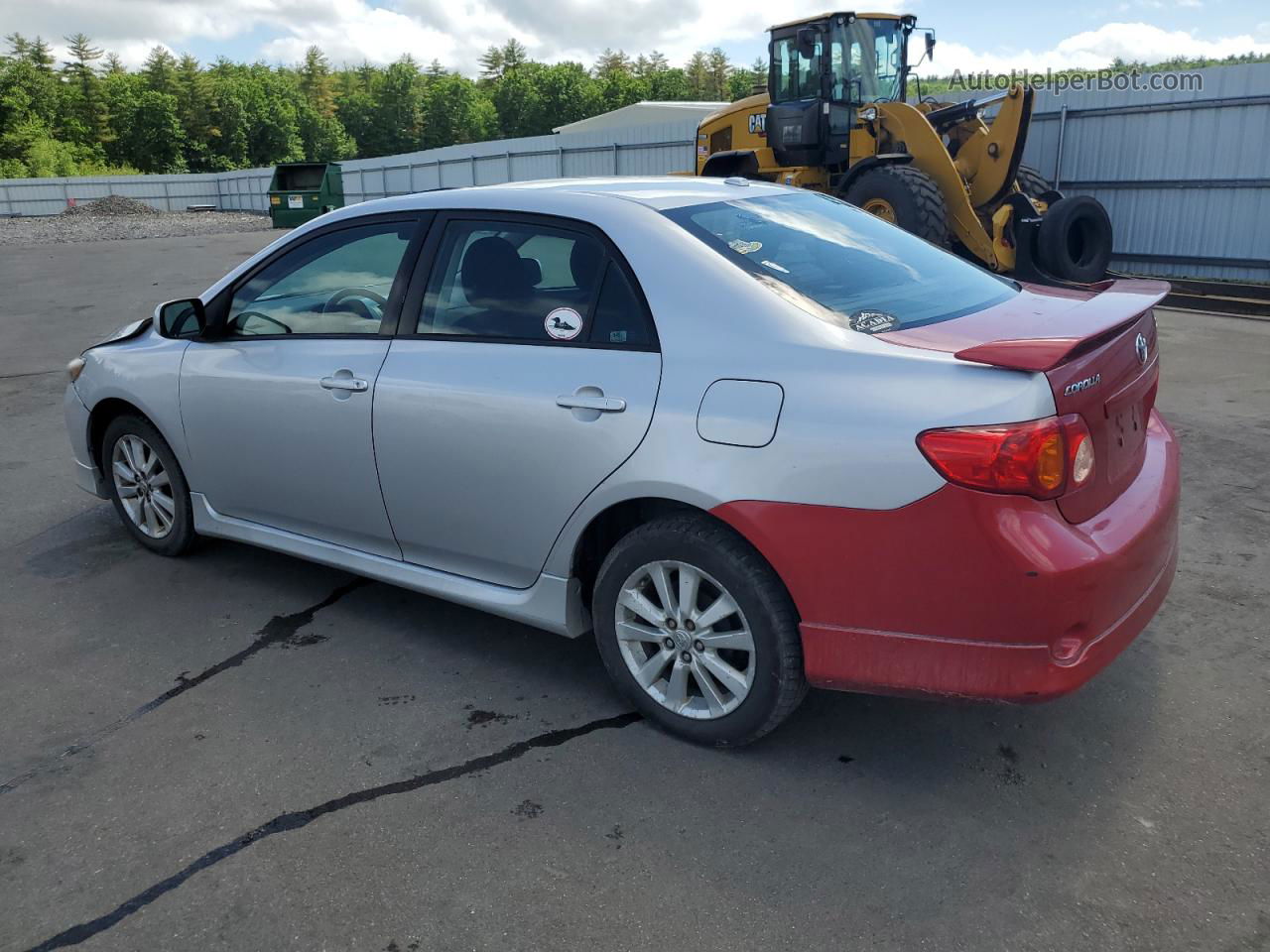 2010 Toyota Corolla Base Silver vin: 1NXBU4EE8AZ375505