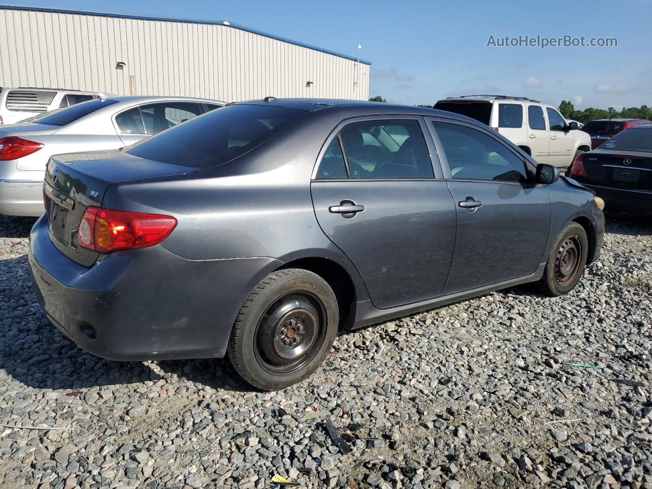 2010 Toyota Corolla Base Charcoal vin: 1NXBU4EE8AZ384821