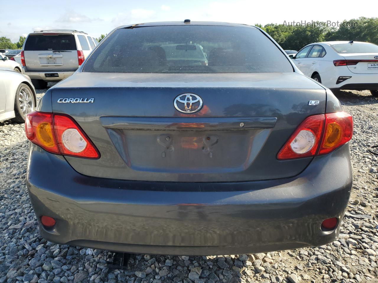 2010 Toyota Corolla Base Charcoal vin: 1NXBU4EE8AZ384821