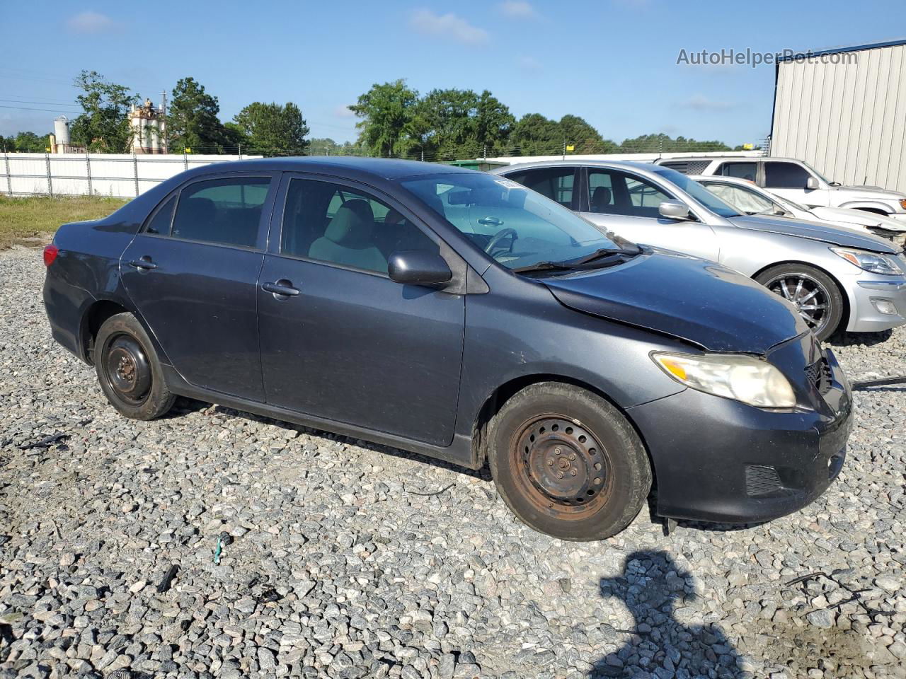 2010 Toyota Corolla Base Charcoal vin: 1NXBU4EE8AZ384821