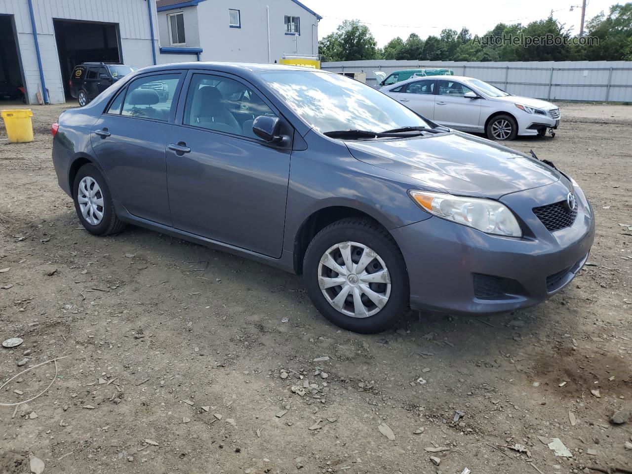 2010 Toyota Corolla Base Gray vin: 1NXBU4EE9AZ170260