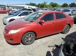 2010 Toyota Corolla Base Red vin: 1NXBU4EE9AZ187060