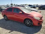 2010 Toyota Corolla Base Red vin: 1NXBU4EE9AZ187060