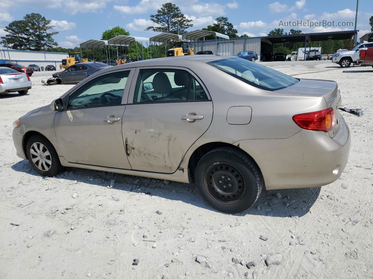 2010 Toyota Corolla Base Tan vin: 1NXBU4EE9AZ205556