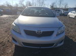 2010 Toyota Corolla Base Silver vin: 1NXBU4EE9AZ223863