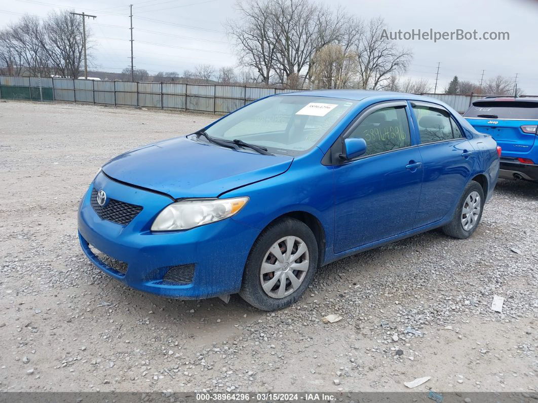 2010 Toyota Corolla Le Синий vin: 1NXBU4EE9AZ233910