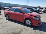 2010 Toyota Corolla Base Red vin: 1NXBU4EE9AZ234166