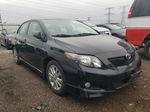 2010 Toyota Corolla Base Black vin: 1NXBU4EE9AZ266423