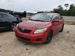 2010 Toyota Corolla Base Red vin: 1NXBU4EE9AZ285280