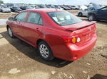 2010 Toyota Corolla Base Red vin: 1NXBU4EE9AZ348071