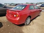 2010 Toyota Corolla Base Red vin: 1NXBU4EE9AZ348071