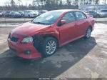 2010 Toyota Corolla S Red vin: 1NXBU4EE9AZ360933