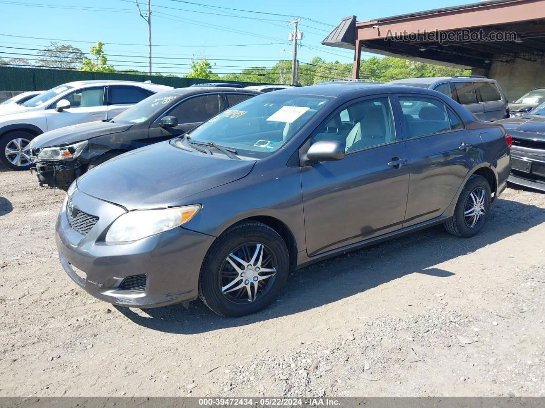 2010 Toyota Corolla Le Silver vin: 1NXBU4EE9AZ362374