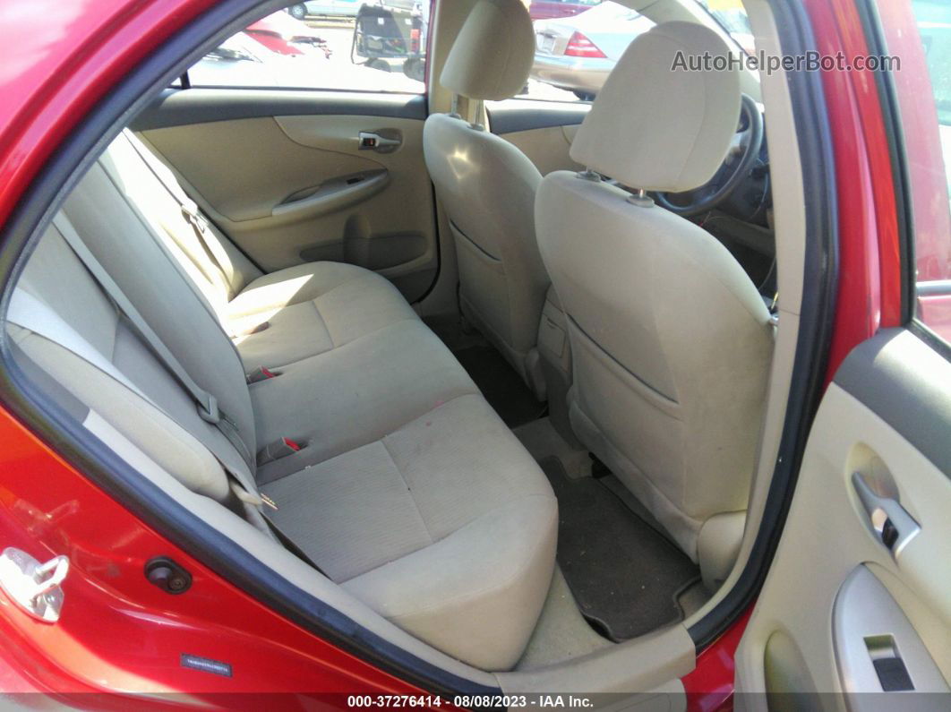 2010 Toyota Corolla   Темно-бордовый vin: 1NXBU4EE9AZ380714