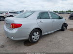 2010 Toyota Corolla Le Silver vin: 1NXBU4EEXAZ223533