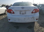 2010 Toyota Corolla Base White vin: 1NXBU4EEXAZ245113