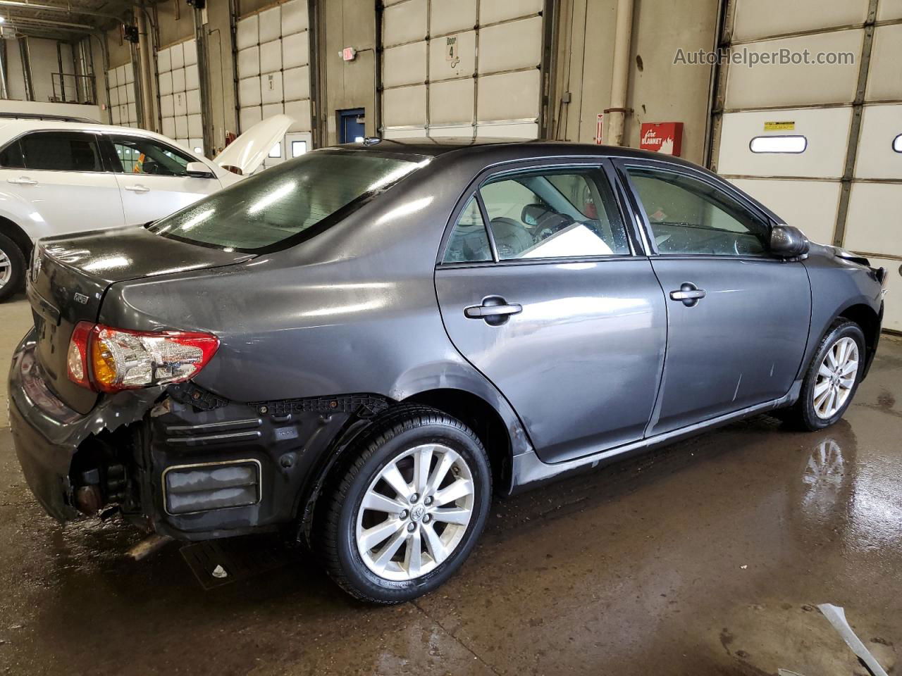 2010 Toyota Corolla Base Gray vin: 1NXBU4EEXAZ249730