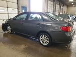 2010 Toyota Corolla Base Gray vin: 1NXBU4EEXAZ249730