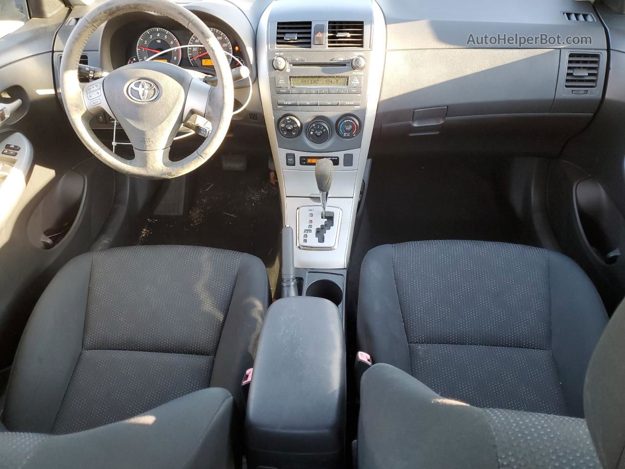 2010 Toyota Corolla Base Silver vin: 1NXBU4EEXAZ251283