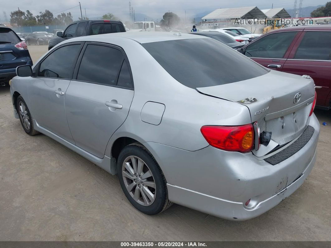 2010 Toyota Corolla S Gray vin: 1NXBU4EEXAZ263157