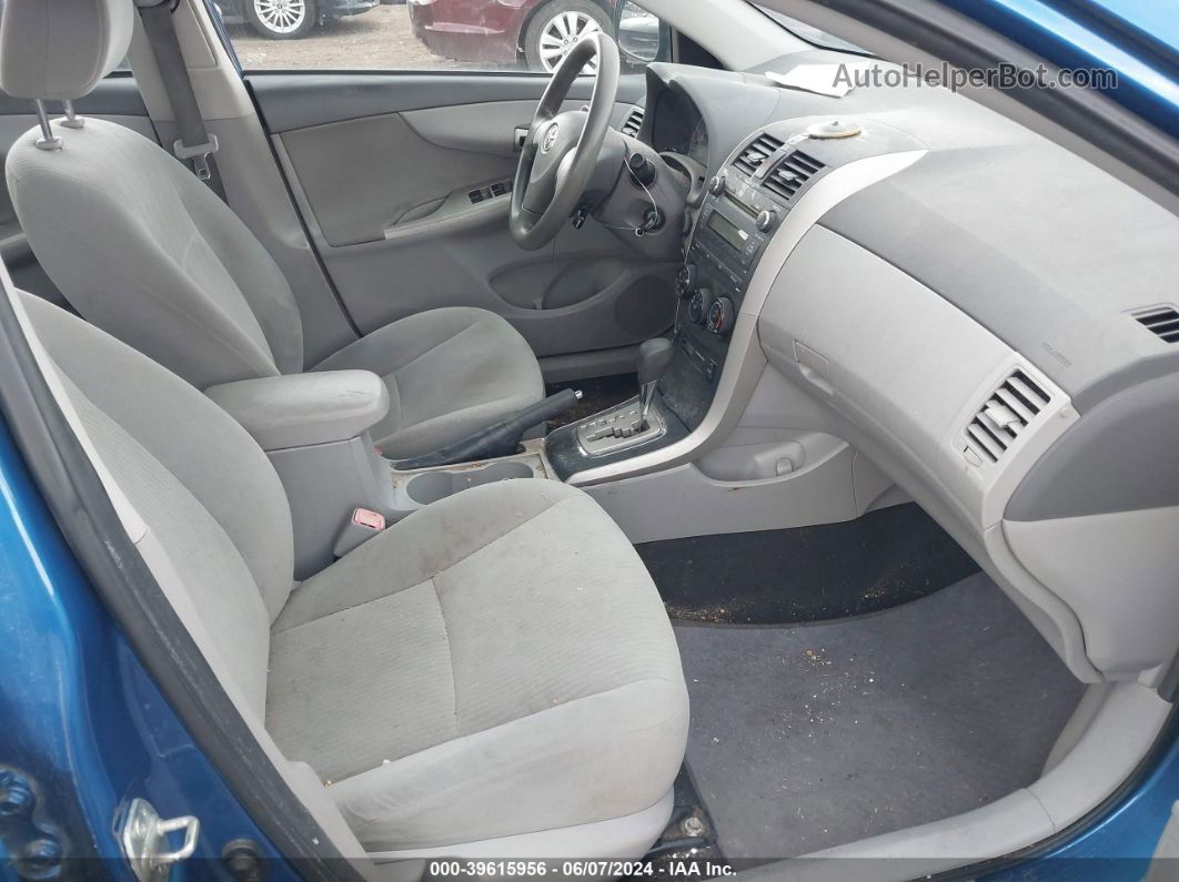 2010 Toyota Corolla Le Blue vin: 1NXBU4EEXAZ279262