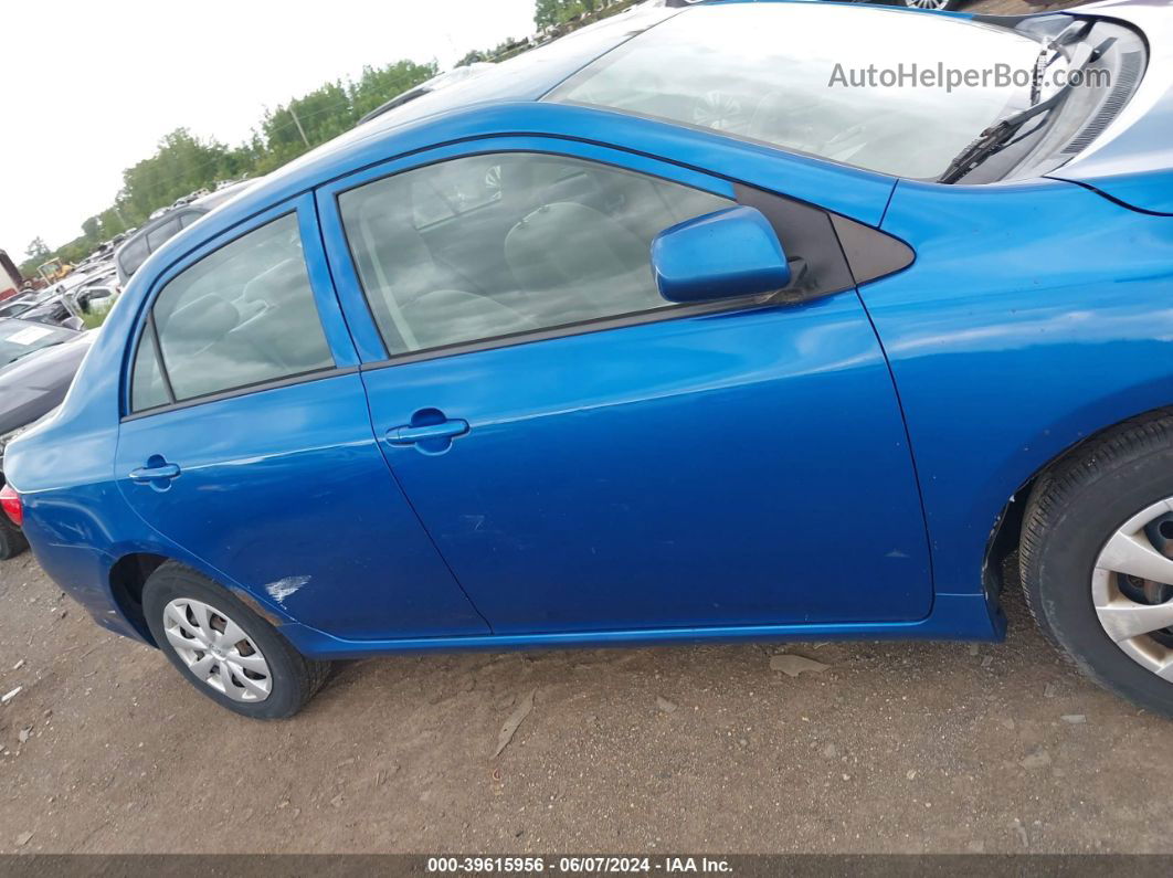 2010 Toyota Corolla Le Blue vin: 1NXBU4EEXAZ279262