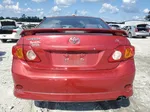 2010 Toyota Corolla Base Red vin: 1NXBU4EEXAZ282114