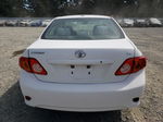 2010 Toyota Corolla Base White vin: 1NXBU4EEXAZ294201