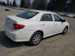 2010 Toyota Corolla Base White vin: 1NXBU4EEXAZ294201