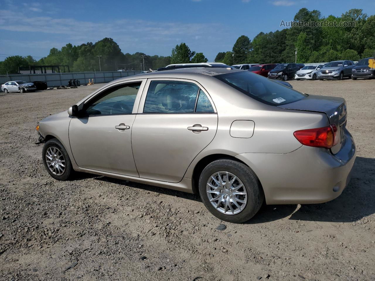 2010 Toyota Corolla Base Желто-коричневый vin: 1NXBU4EEXAZ307836