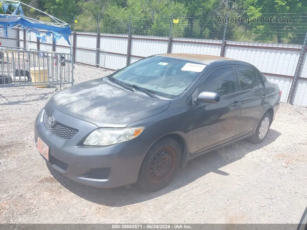 2010 Toyota Corolla Le Серебряный vin: 1NXBU4EEXAZ321414